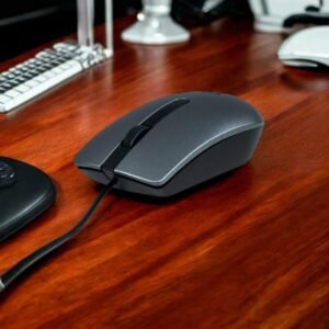 MOUSE OPTICO USB 3 BOTONES Y SCROLL/1000 DPIS/PLATA