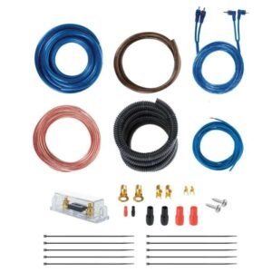 KIT DE CABLES PARA INSTALACIÓN DE AUDIO 4 AWG