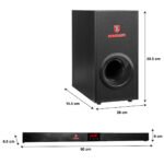 SISTEMA DE TEATRO EN CASA 2.1 CH CON BARRA DE SONIDO DE 1M/KSR-LINK