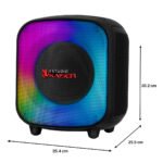 XTREME BOX 6.5" LUZ FLAMA