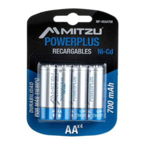 PILA RECARGABLE AA 700 MAH NICD