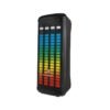 BAFLE PROFESIONAL RECARGABLE 2x8” 7,200 W PMPO CON MICROFONO ALÁMBRICO