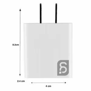 CARGADOK PTO USB 3.1 A 18W CARGA RAPIDA QC3 NEGRO