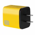 CARGADOLR 1 PTO USB QC3 AMARILLO