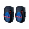 SISTEMA DE AUDIO DOBLE 15” 25,000 W PMPO RECARGABLE