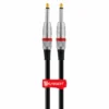 Cable extensión plug profesional monoaural 6.3 mm a 6.3 mm, 6m