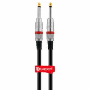 Cable extensión plug profesional monoaural 6.3 mm a 6.3 mm, 6m