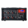 Consola amplificadora 2,400 W PMPO/300 W RMS 6 canales con Bluetooth