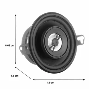 Juego de bocinas 3,5” con 2 vías 50 W PMPO / 7,5 W RMS