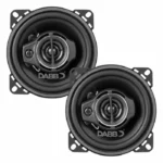 Juego de bocinas 4” con 2 vías 250 W PMPO / 15 W RMS