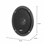 Juego de bocinas 6” con 1 vía 200 W PMPO / 15 W RM