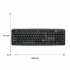 Kit de teclado y mouse alámbrico texturizado para PC/Mac