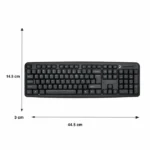 KIT DE TECLADO Y MOUSE ALÁMBRICO TEXTURIZADO PARA PC/MAC