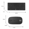 KIT INALÁMBRICO DE TECLADO MULTIMEDIA Y MOUSE- COLOR NEGRO