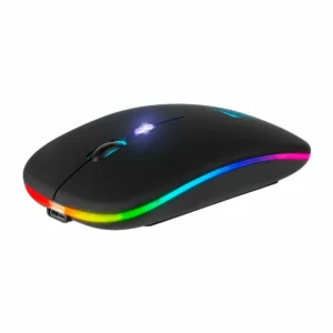 Mouse recargable inalámbrico para PC/Mac 1,600 dpis 10 m