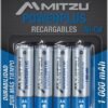 PILA RECARGABLE AA 1000 MAH NI-CD 4 PZ-BL