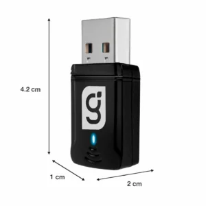 AMPLIFICADOR USB BANDA DUAL ROMPE MUROS WI-FI 1200 MBPS PLUG AND PLAY