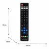 CONTROL REMOTO UNIVERSAL PARA PANTALLAS SMART SAMSUNG/SONY/LG/VIZIO/ROKU TV/BOTONES DE ACCESO DIRECTO