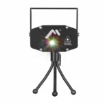 MINI LASER AUDIORITMICO/ROJO 650NM-100MW/VERDE 532NM-30MW/MULTIPUNTOS CON TRIPIE