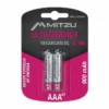 PILA RECARGABLE AAA 850 MAH NI-MH4 PZ-BL